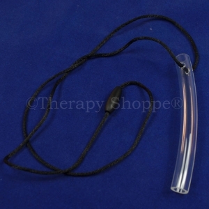Clear Chewable Tubes Necklace